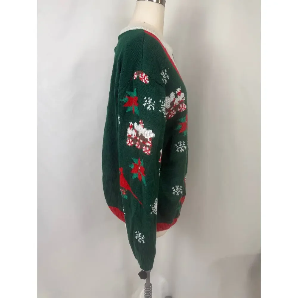 Holiday‎ 2XL Ugly Christmas Unisex Sweater Business Casual Party Cardigan